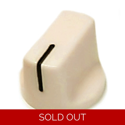 Davies 1510-Style Knob - Vintage Cream